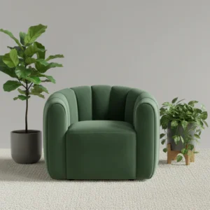 Amy Curvy Single Sofa Chair