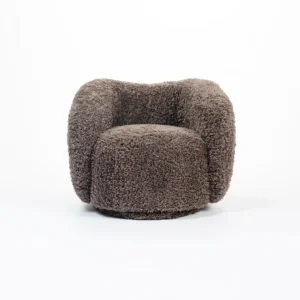 Andrea Fur Fabric Chair