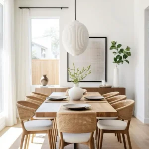 Boston Stylish Rattan Cane Dining Set